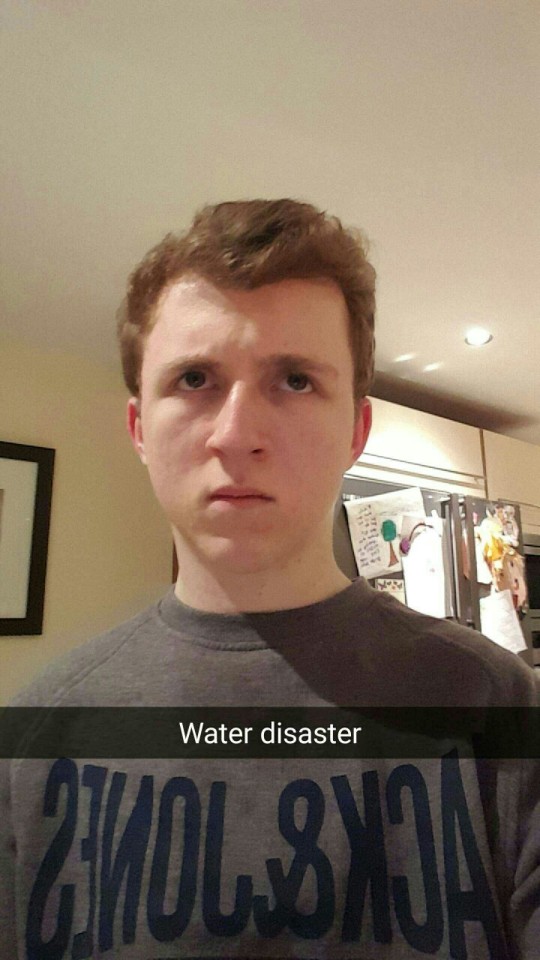 I Didn’t Even Make This Up For Notes There Is Literally No Water In The House Pray For Me. Snapchat: