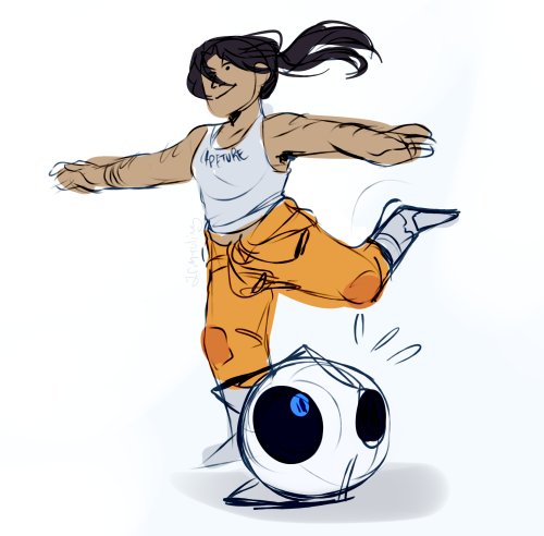 Warming up with portal because seeing jack play it brought up memories of it I didn’t even know I ha