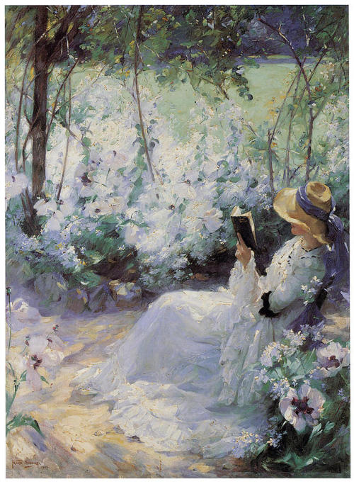 Frank Bramley - Delicious solitude (1909)