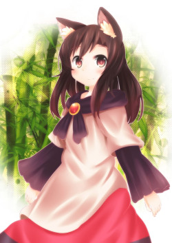 imaizumi kagerou (touhou) drawn by akatsuki