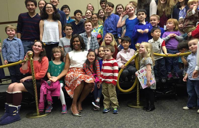 stereoculturesociety:DailyPBO: The First Lady in Japan - March 2015 Photos from