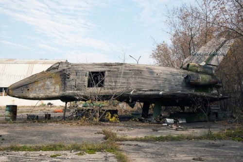 abandonedandurbex:  Abandoned Wooden Prototype adult photos