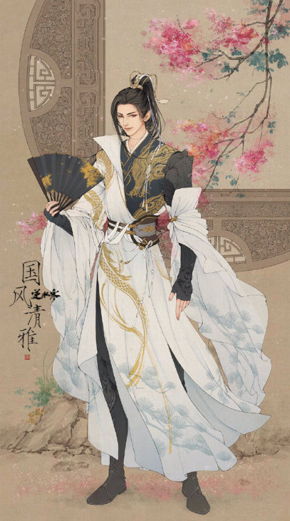 changan-moon: 逆水寒 Art from the Chinese Wuxia-themed MMORPG Treacherous Waters/Ni Shui Han.