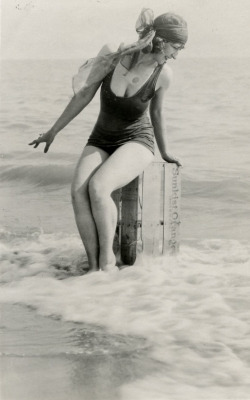   Gladys Wagner, modeling in the 1920s at