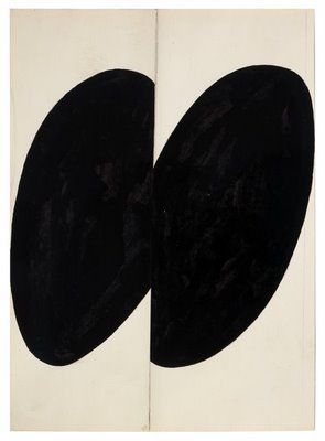 Ellsworth Kelly Black Forms, 1955 ink, graphite and collage on paper