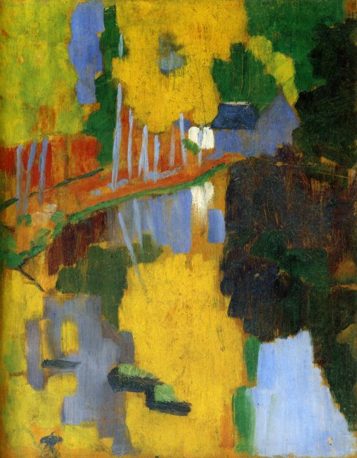 The Talisman, by Paul Sérusier, Musée d'Orsay, Paris.