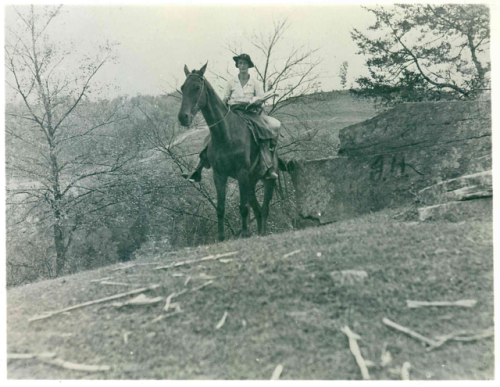 todaysdocument:“Photograph of Pack Horse Librarian,” 10/15/1936   Series: WPA Information Division