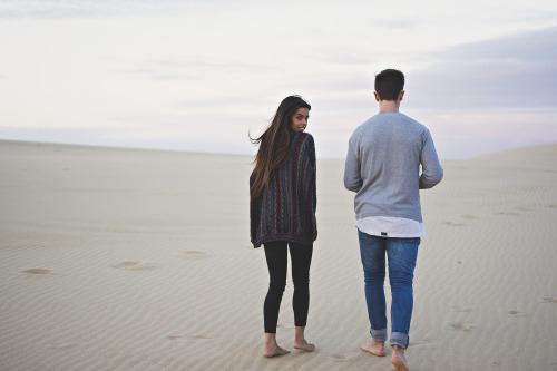 Lani in the sand dunes. (I taught Kade and Lani how to use my film camera, and Lani also nailed the 