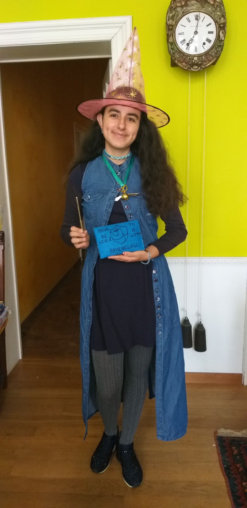 Ravenclaw Pride For My First Day Of Halloween! I Always Start Dressing Up A Day Before Halloween, The