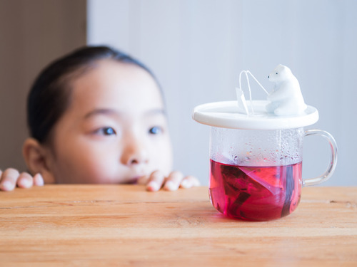rurikon:  TEA BAG HOLDER “SHIROKUMA” 