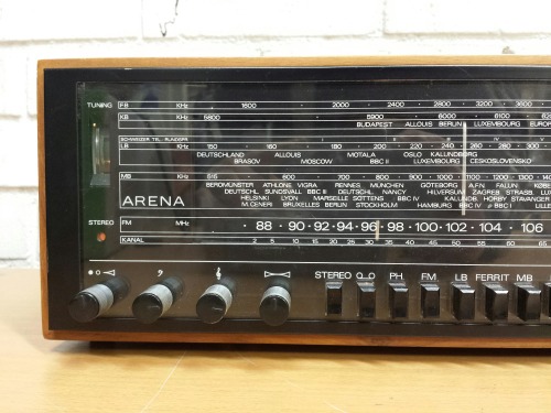 Hede Nielsen/Bush Arena T2600 Stereo Receiver, 1970