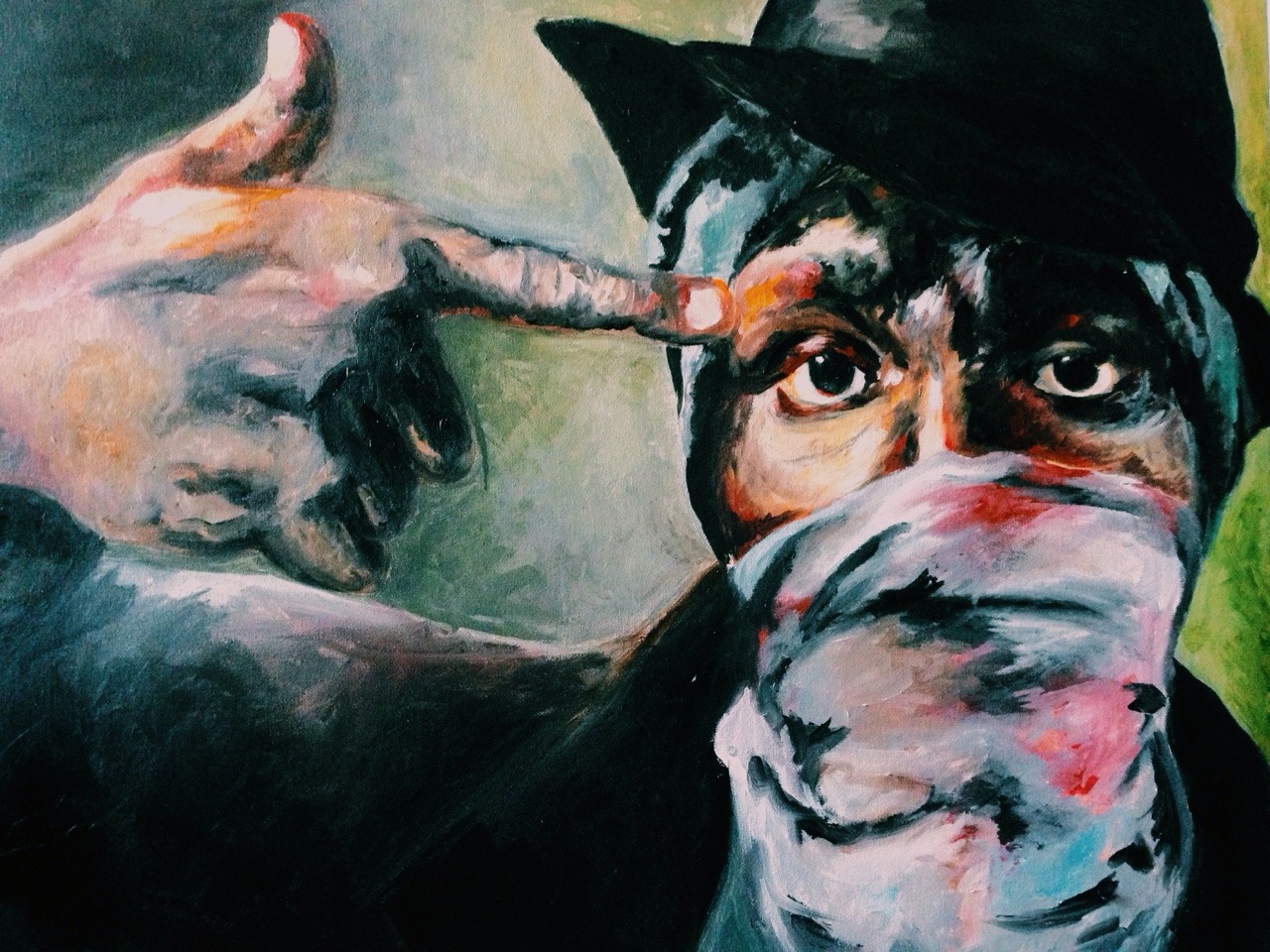 mariella-angela:  Mos Def | Oil on Canvas | 24x30 