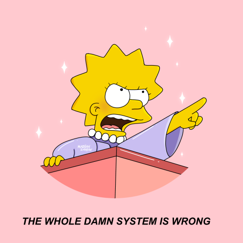 Lisa Simpson - IG @mariiahrainbow​