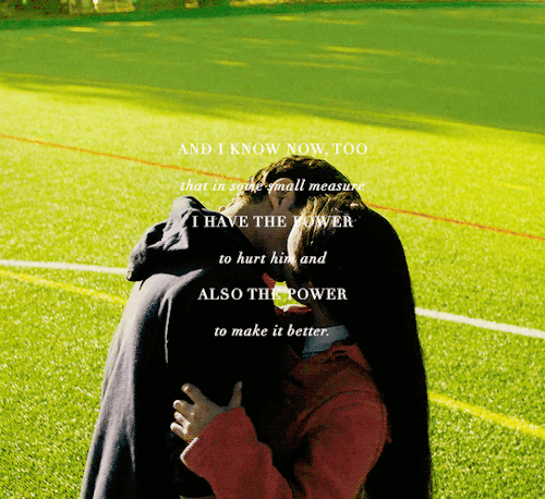 ljcovensky:“so much of love is chance. there’s something scary and wonderful about that.