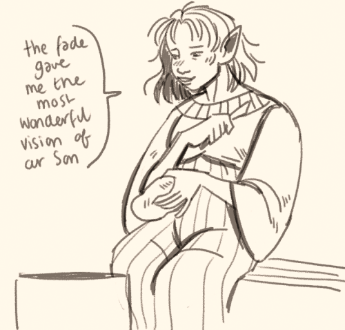 littlegumshoe:i imagine that daire met vaharel in the fade before he was born,, probably just a play