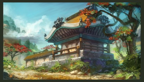 legendarylandscapes:  Golden House by Real-SonkeS 