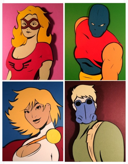 docgold13: The Justice Society of America cut-outs