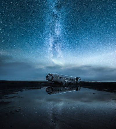 The Abandoned World
http://www.mikkolagerstedt.com/blog/2016/5/8/the-abandoned-world-plane-wreck-in-iceland