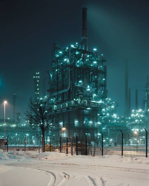 cetaceous:The OMV Borealis Refinery on the German-Austrian Borderimage credit: Ian Allen