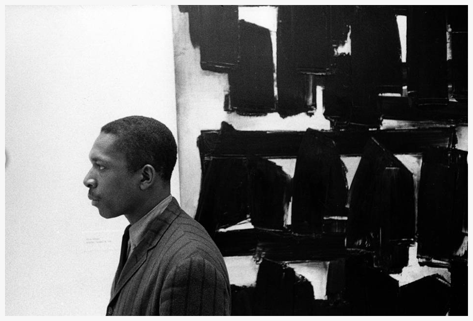 rootsnbluesfestival:  John Coltrane at the Guggenheim Museum in New York City 1960