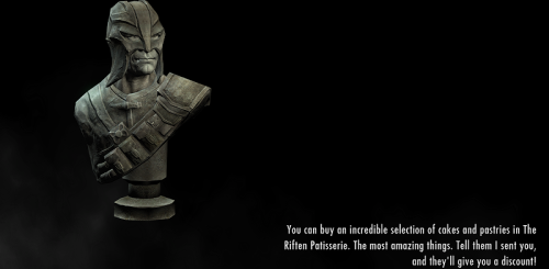 electricpastry:  So I got a mod that changes my loading screens to helpful “tips” from Sheogorath and— 