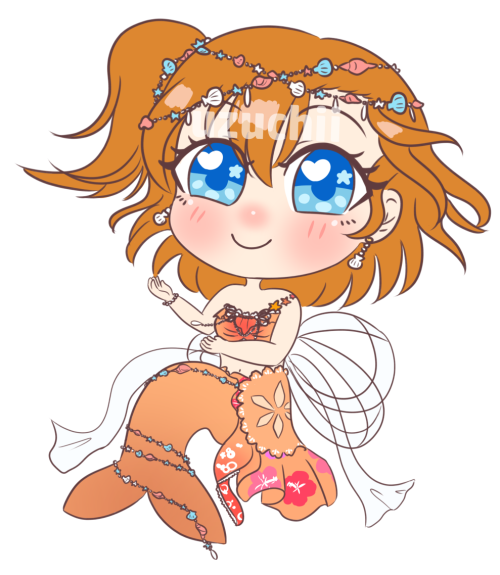 uzuchii: some honoka chibis ive drawn recently! these are all available as stickers (and more!) on m