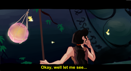 yakfrost:  a korrasami/atlantis crossover! thought i’d hop on the korrasami/disney train, and i rather enjoy seeing a flustered asami since korra’s usually the one losing her composure in the relationship. this is also my first art of 2015!!  (p.s.