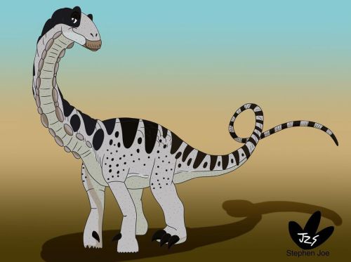 Day 27-30 of the week 5: Your favorite dinosaur (as an adult) Brontosaurus as my new favorite saurop