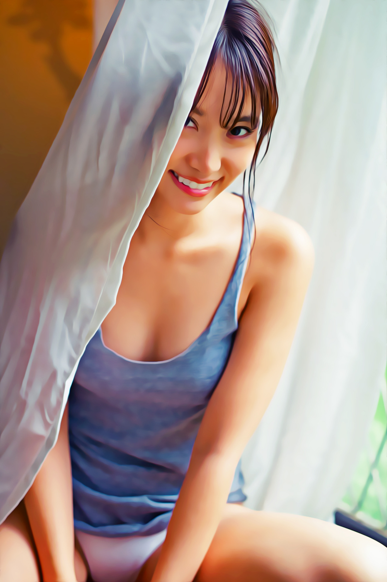 bapaiaparanoika:    Oil Painting Mariya Nagao 永尾まりや 25