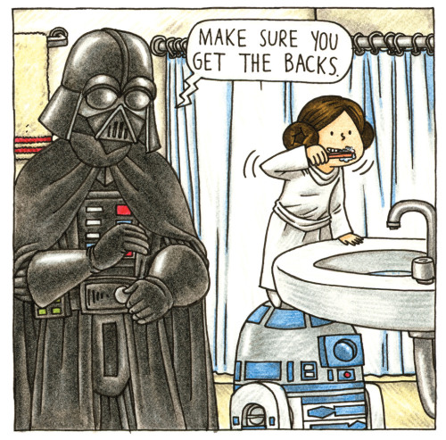 epic-humor:  subaroosmiles:  Vader’s Little Princess  see more 