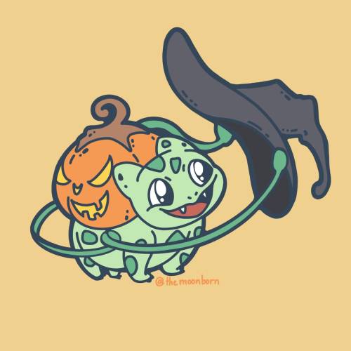 retrogamingblog2: Pokemon Halloween Stickers made by TheMoonborn