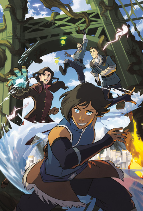 korranation: Korra and the gang are back in a new @darkhorsecomics graphic novel!! Even greater news