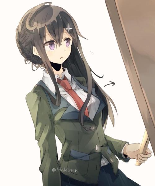 taki0313:  てびりす on Twitter: “ブレザーの子が腕を後ろに引いた時、布が引っ張られて胸がこぼれ出てくる あれが好き http://t.co/GuEGFQHxXV”