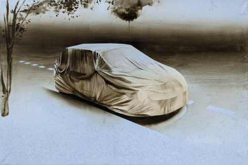  car, 2021, oil/canvas, 80 x 120 cm 