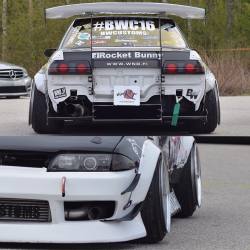 radracerblog:Nissan Skyline R32 Sedan Rocket Bunny