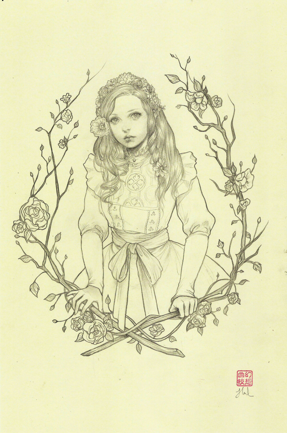 lohrien:  Illustrations by Jasmin Darnell dA l tumblr l shop