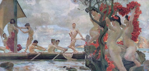 srednod: Odysseus und die Sirenen Otto Greiner 1905