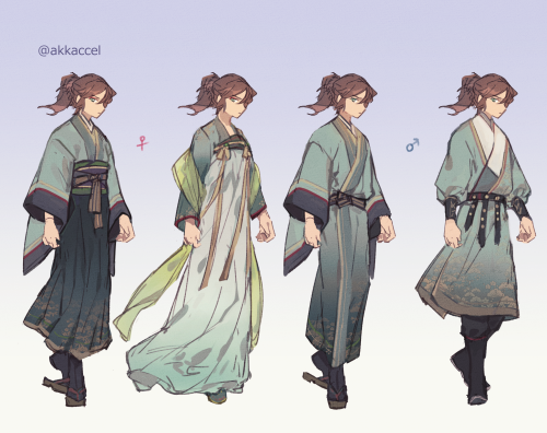 akkaccel:kimono vs hanfu feat. ocs