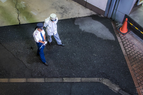 Spying on Security, Shibuya - 渋谷