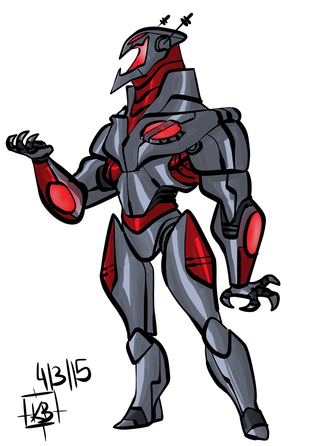 kamendude:  Ultron redesignWhile I think the new movie design is cool, Ill always