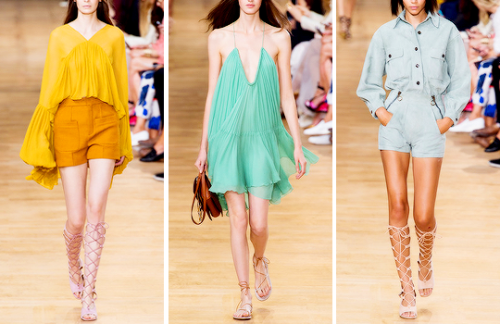 Chloé at Paris Fashion Week Spring 2015