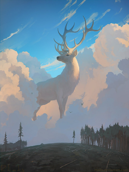 blogofthebeautifullyweird: Forest Spirit by RHADS