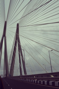 Swapnil1690:  Mumbai’s Sea Link Bridge.