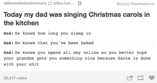 itsstuckyinmyhead: Christmas and Tumblr