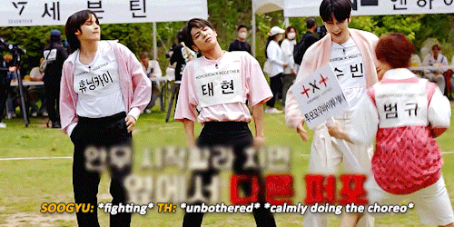 Txt Doing THE MOST For Their Team Introduction Game Caterers: Hybe Picnic