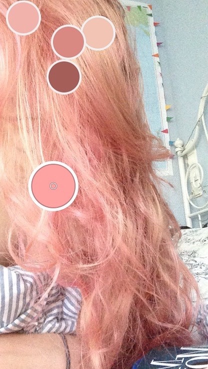arthoe7: new hair vs the carnations i got yesterday