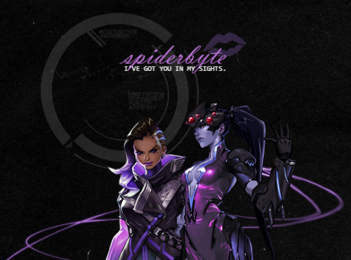 hakufuku:FEMSLASH FEBRUARY: SOMBRA X WIDOWMAKER (OVERWATCH) @gxjoe это мы