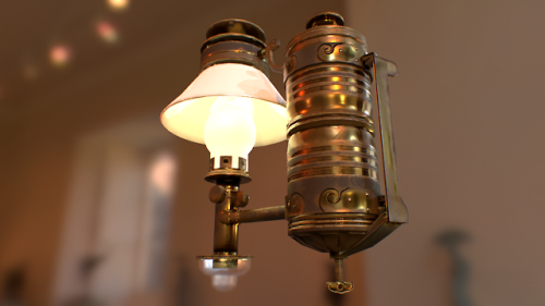 And a lamp I’ve been working on over the last few days! It’s almost done too …