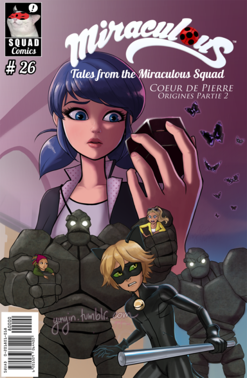 yunyin: Squad Miraculous: Comic Cover Collab - We in the Squad were inspired by the Action Labs comi