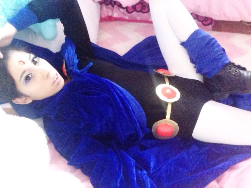 XXX strawberry-kisu:  I was Raven for Halloween photo